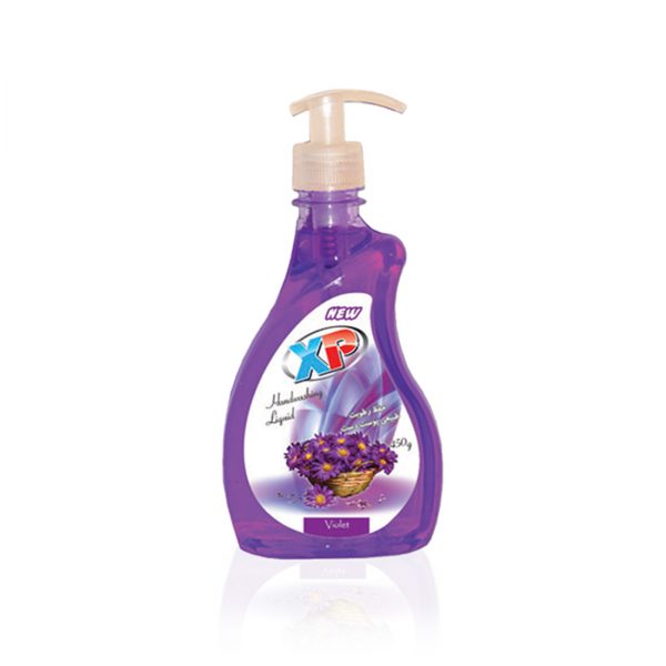 مایع دستشویی با رایحه گل بنفشه 400 گرمی ایکس پی | XP Violet Scent Handwashing Liquid 400g